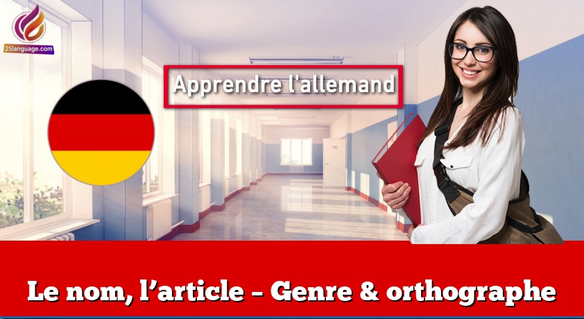 Le nom, l’article – Genre & orthographe