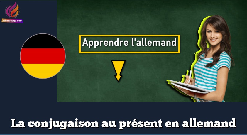 La conjugaison au présent en allemand