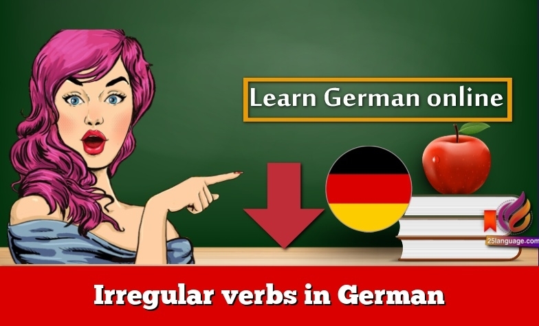 Irregular verbs in German