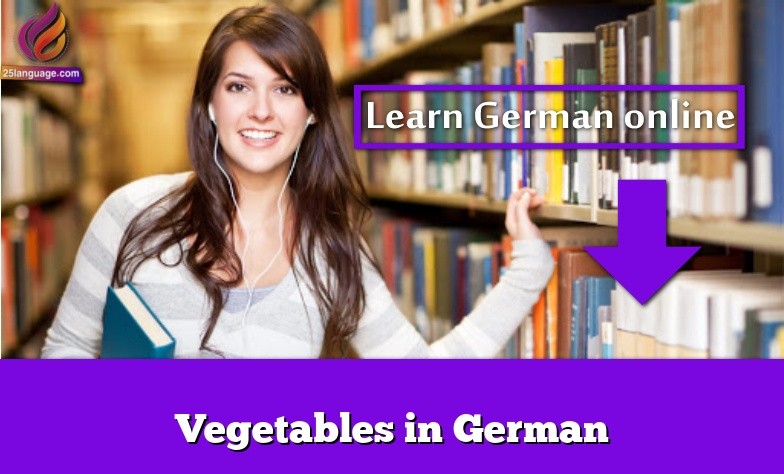 Vegetables in German